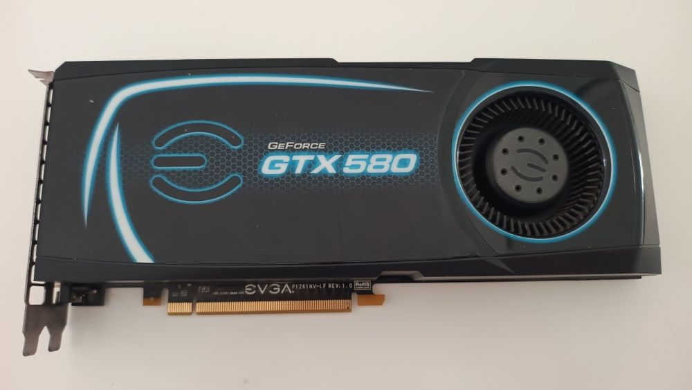 Placa gráfica GeForce GTX580 AVARIADA