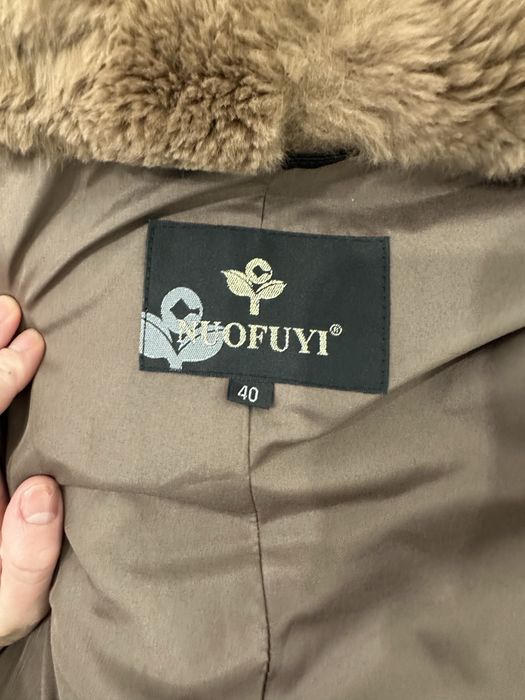 Парка с натуральной чернобуркой