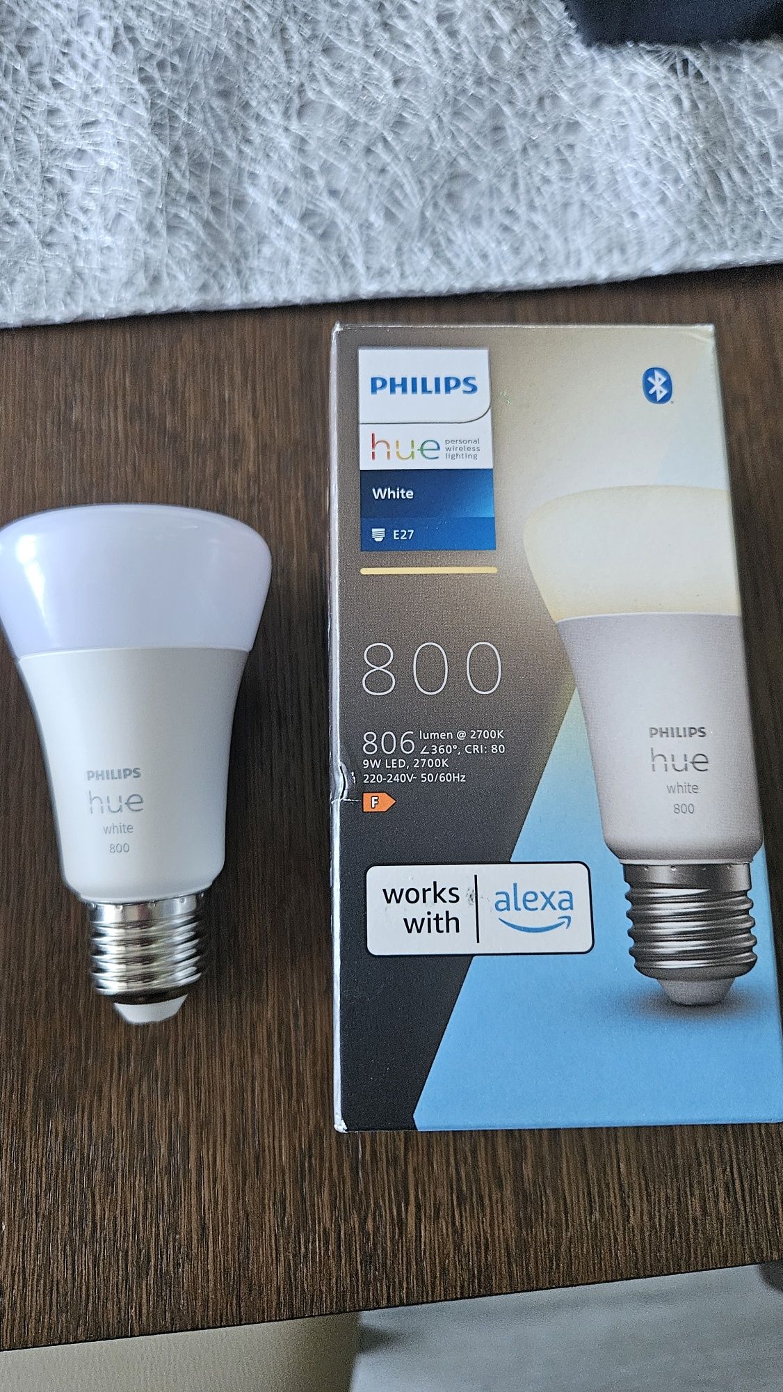 Żarówki 2 szt. LED Philips hue white 800 lm, 9W, Bluetooth