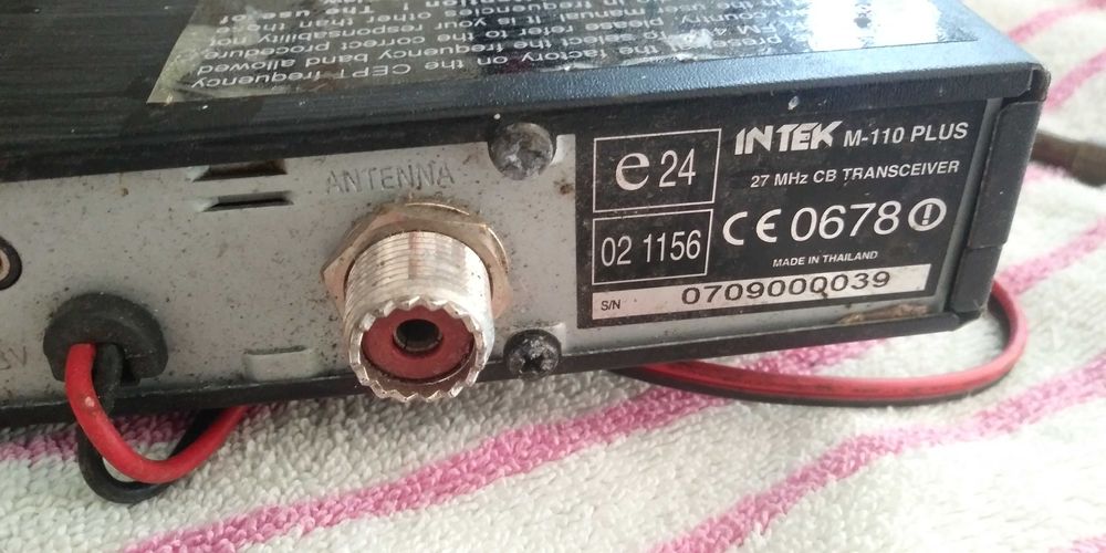 radio SB z miernikiem swr