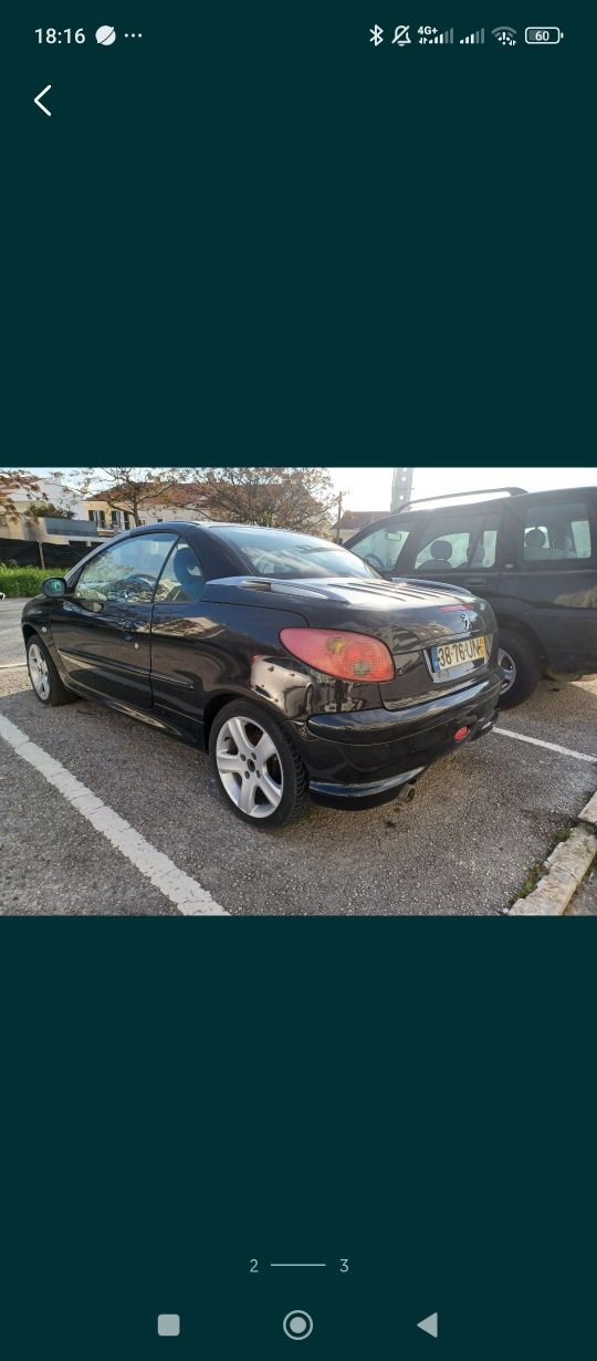 Peugeot 206cc 2003 full extras