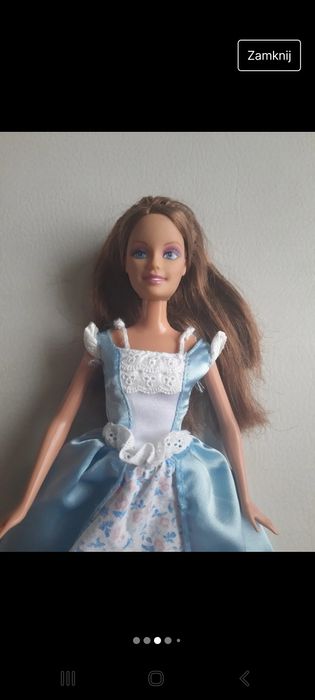 Lalka barbie Eryka księżniczka i żebraczka party tea pauper