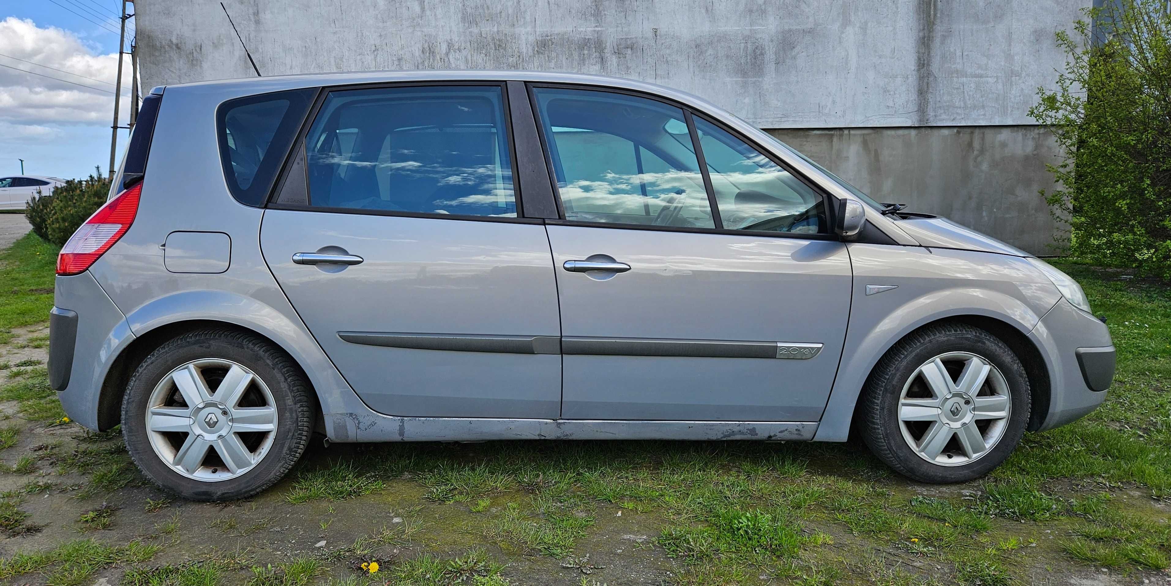 Renault Scenic II, LPG, zadbany, szklany dach.