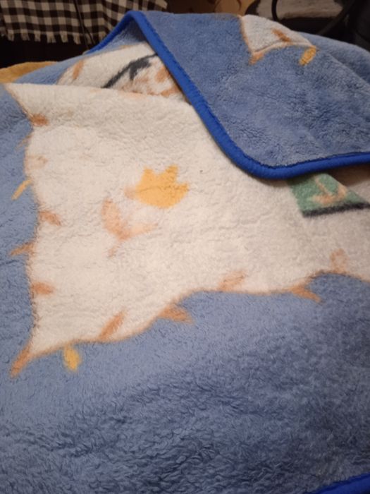 Теплое Итальянское одеяло размер 150/200 в очень приличном состоянии