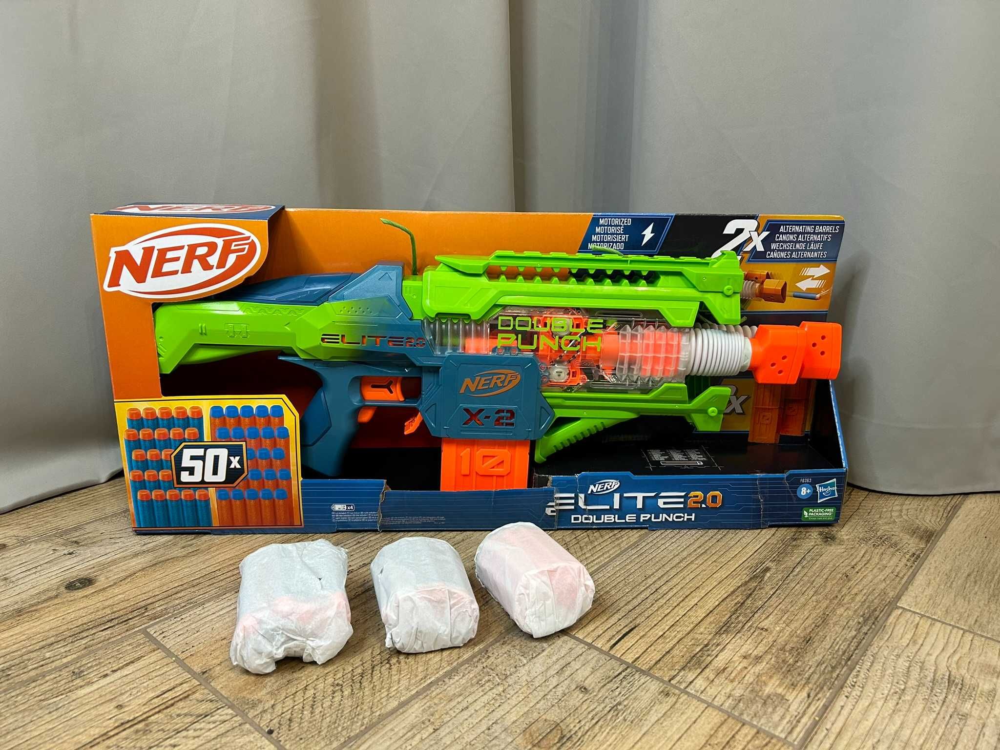 Karabin NERF Elite 2.0 Double Punch
