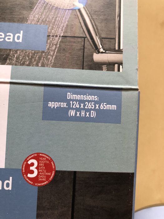 Sprzedam sluchawke prysznicowa z podswietleniem