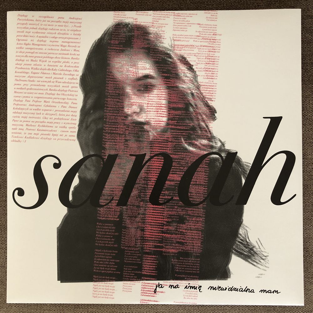 Sanah „Ja Na Imię Niewidzialna Mam” EP winyl folia