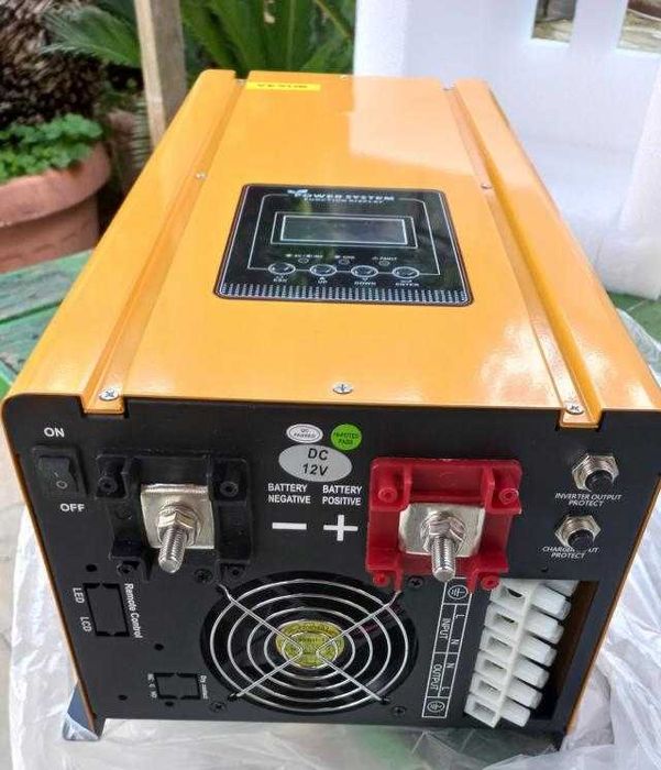 Інвертор 3кВт 12В / ДБЖ UPS / зарядка 75А / тороідальний трансформатор
