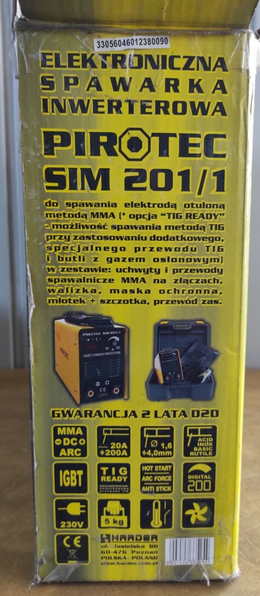 Spawarka inwerterowa  PIROTEC SIM 201/1
