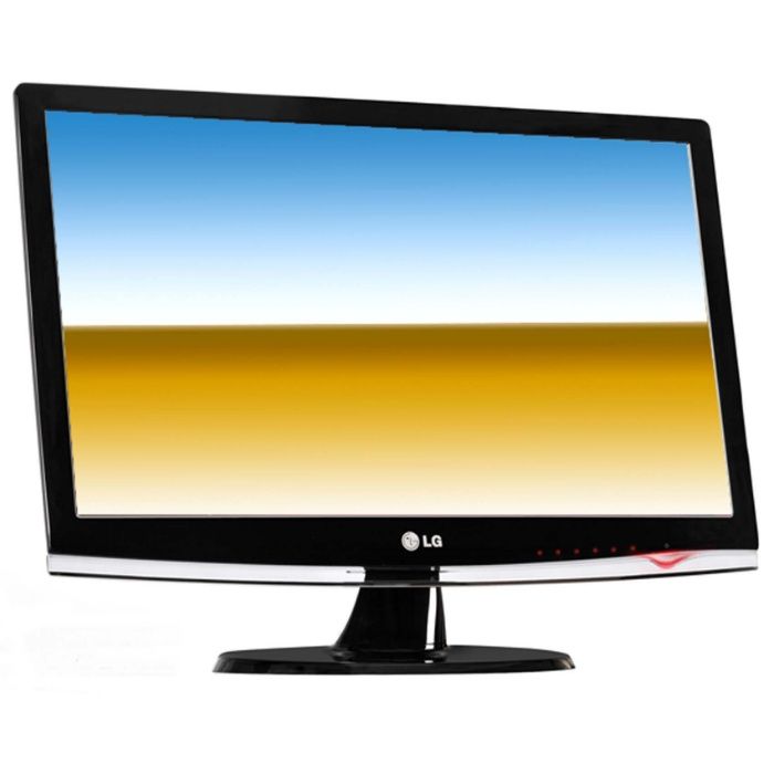 Лучший игровой монитор с откликом 2ms 24" LG W2453TQ-PF / Full-HD /