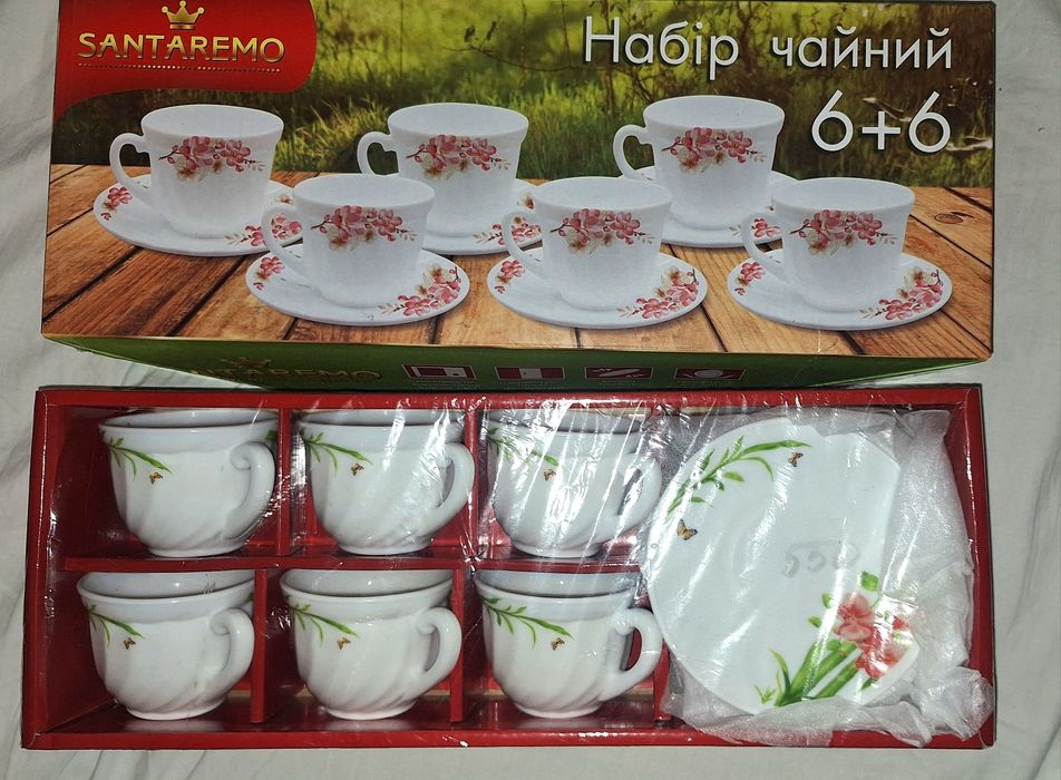 Чайний набір новий