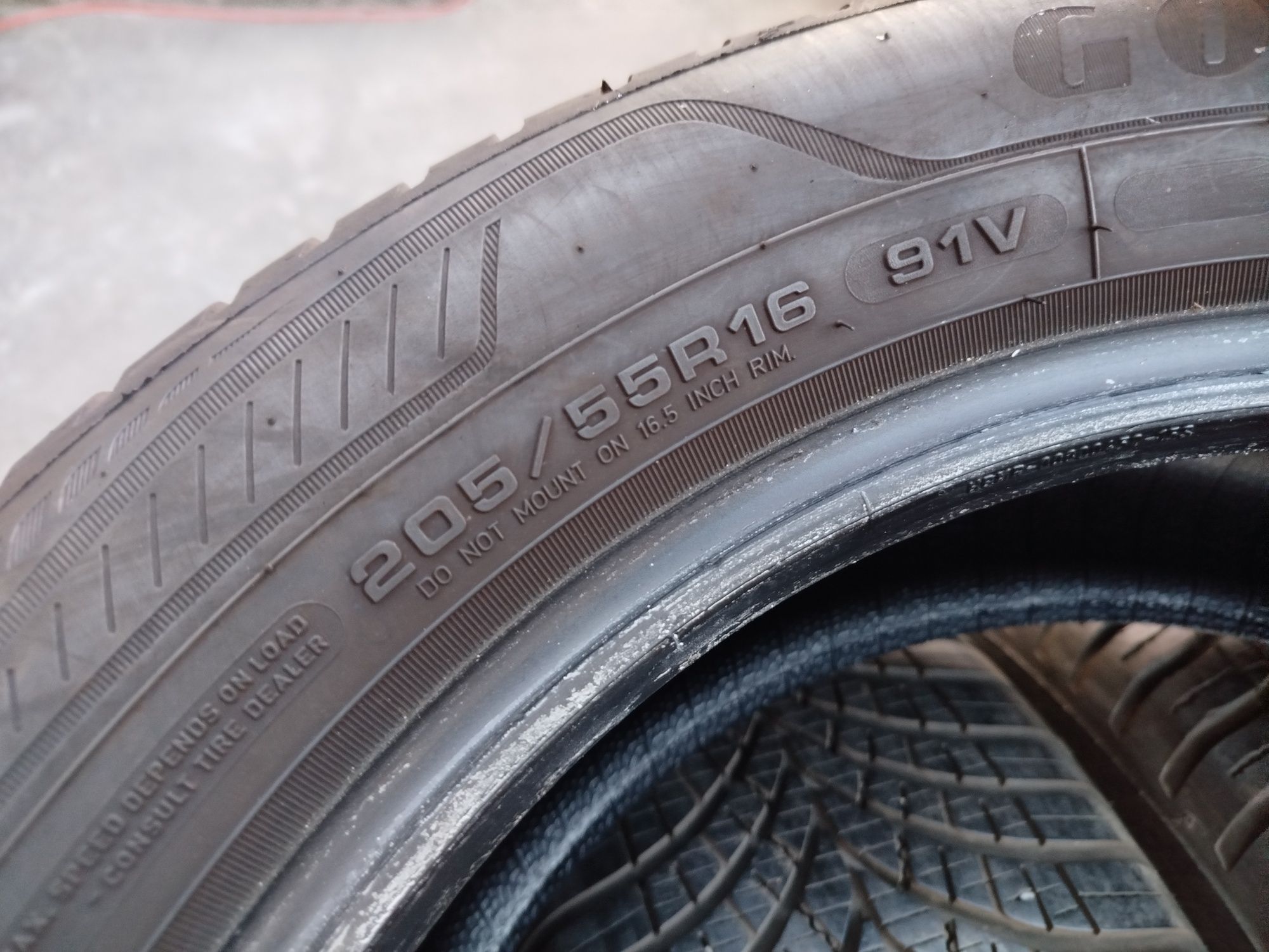 Opony 4szt 205/55/16 91V Goodyear Vector 4Seasons Gen3 Jak Nowe