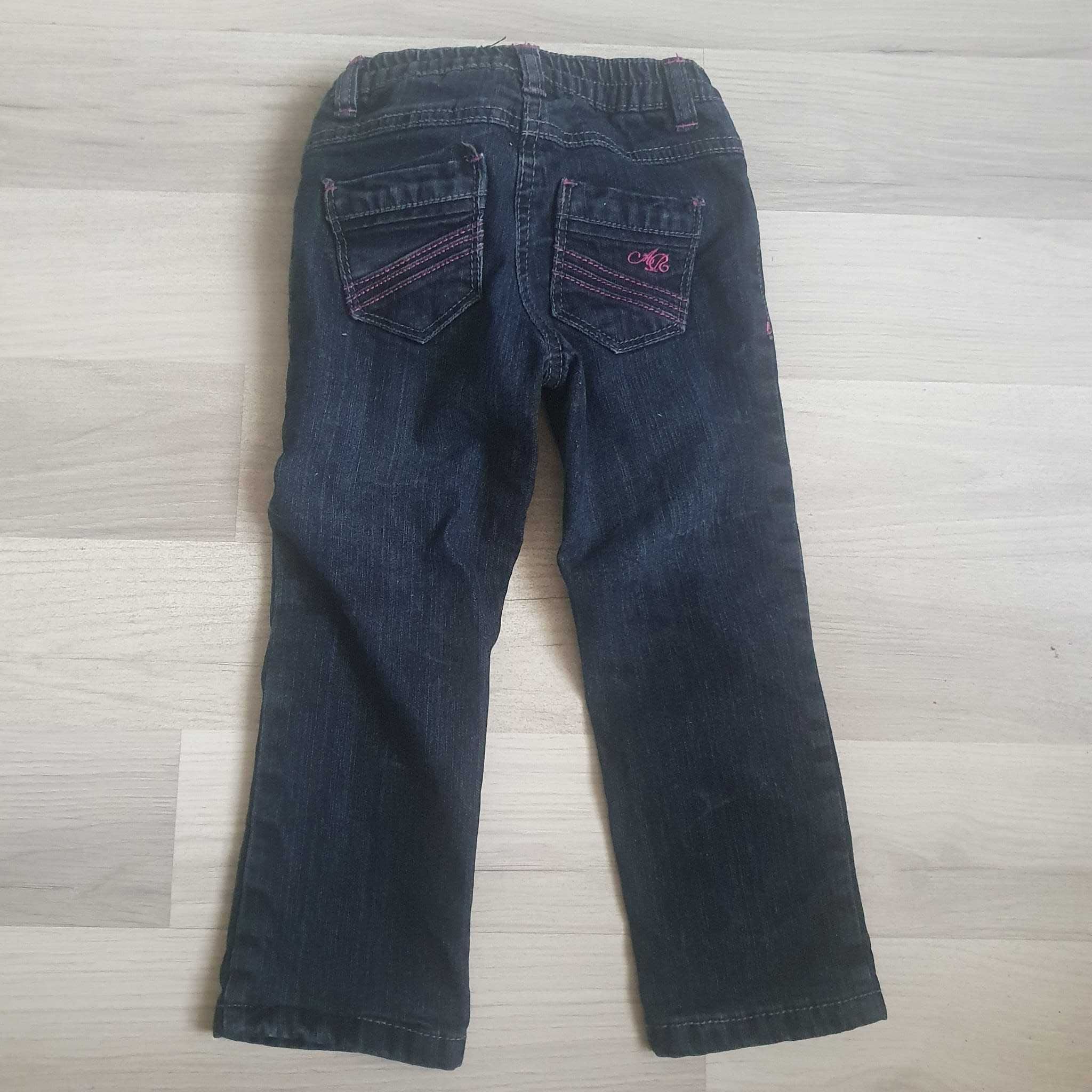 spodnie jeans ocieplane rozm. 92 BDB