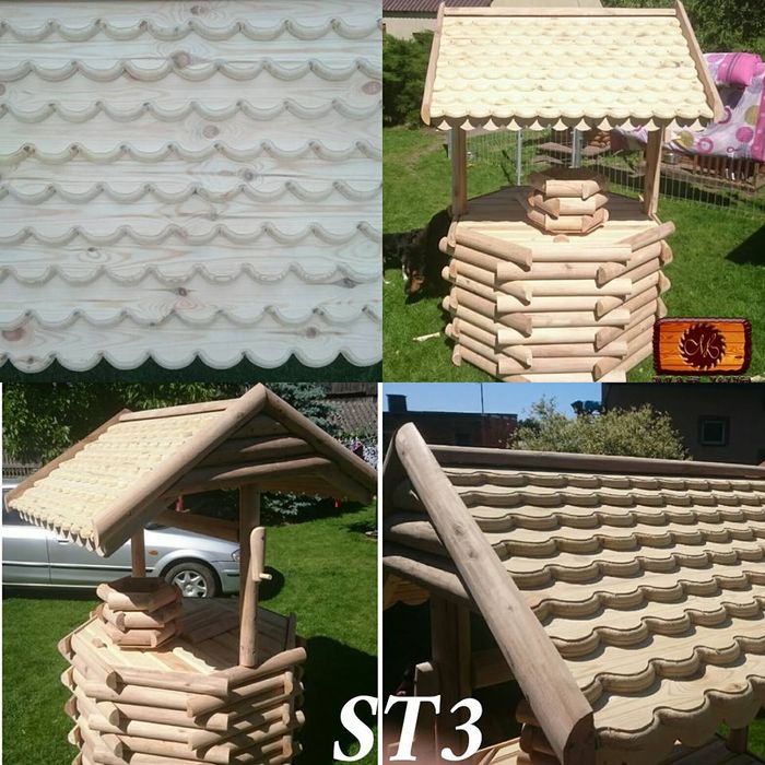 Zabudowa studni, dryny,