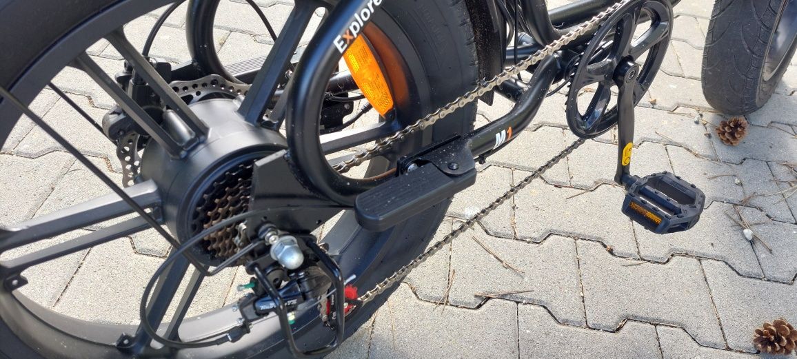 Nowy rower elektryczny engwe m1  zasieg 90km