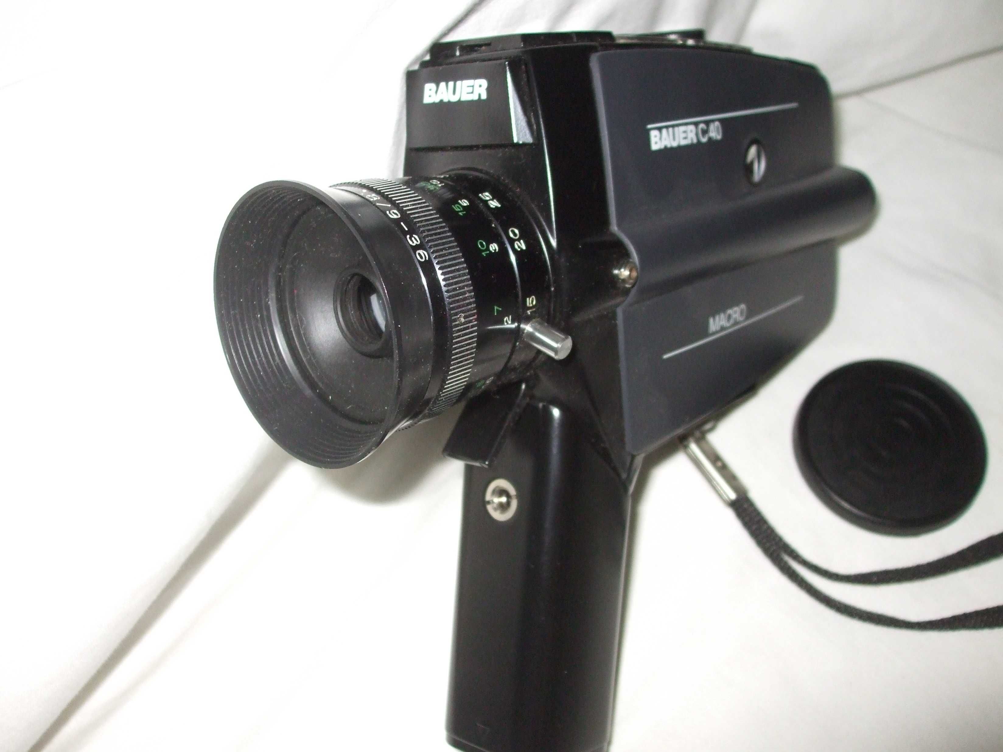 Camara de Filmar (filmadora) 8mm da BAUER C-40