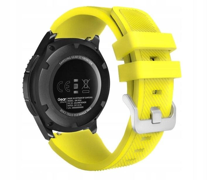 Pasek Silikonowy Do Zegarka Smartwatcha Uniwersalny 22mm Kolory