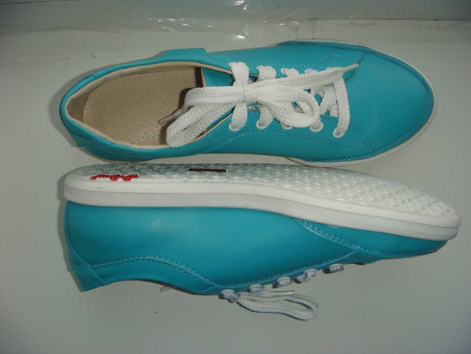 Мокасины на шнуровке, шкіра натуральная, р. 36, в наявності