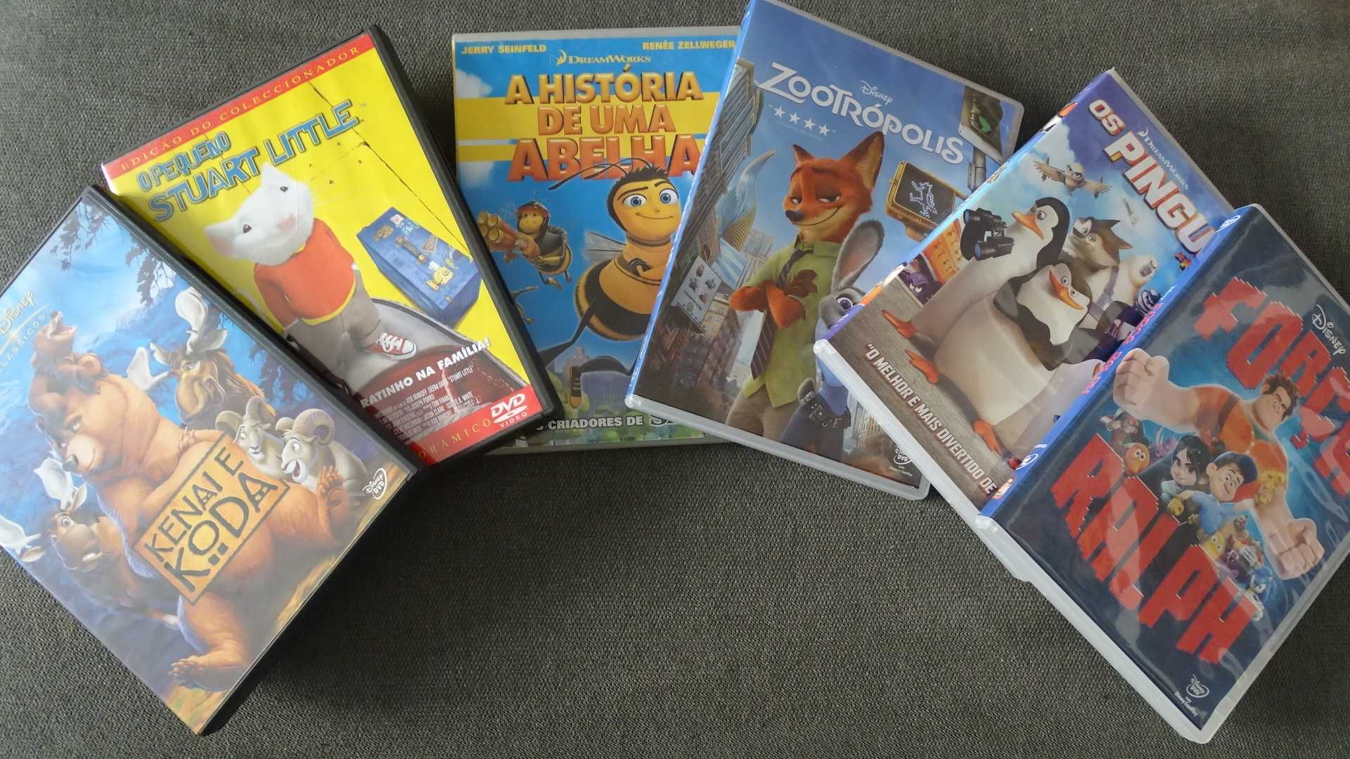 DVDs Animação Infantil - Disney - Dreamworks