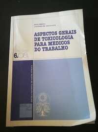 Livro "Aspetos gerais da toxicologia para médicos do trabalho"