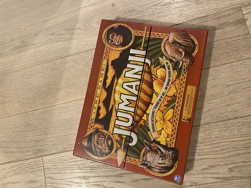 Drewniana gra planszowa Jumanji