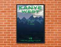 Plakat Kanye West - YE