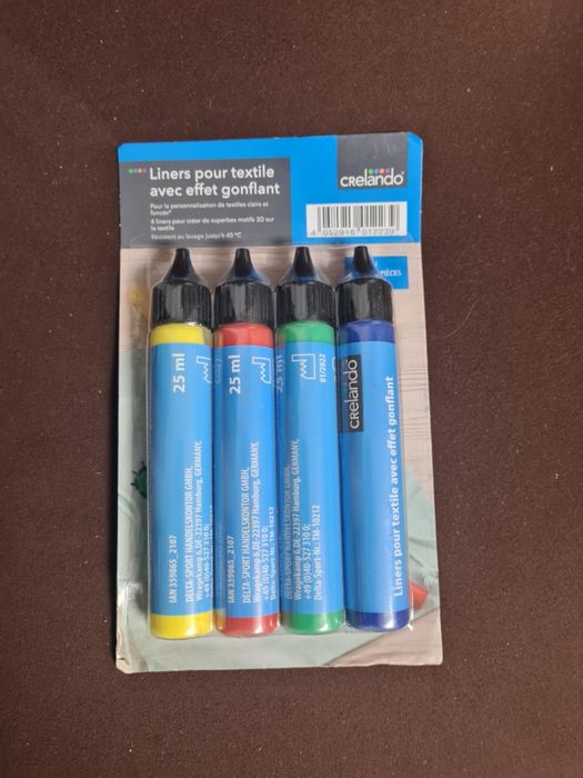 Sprzedam markery do tkanin 4 szt