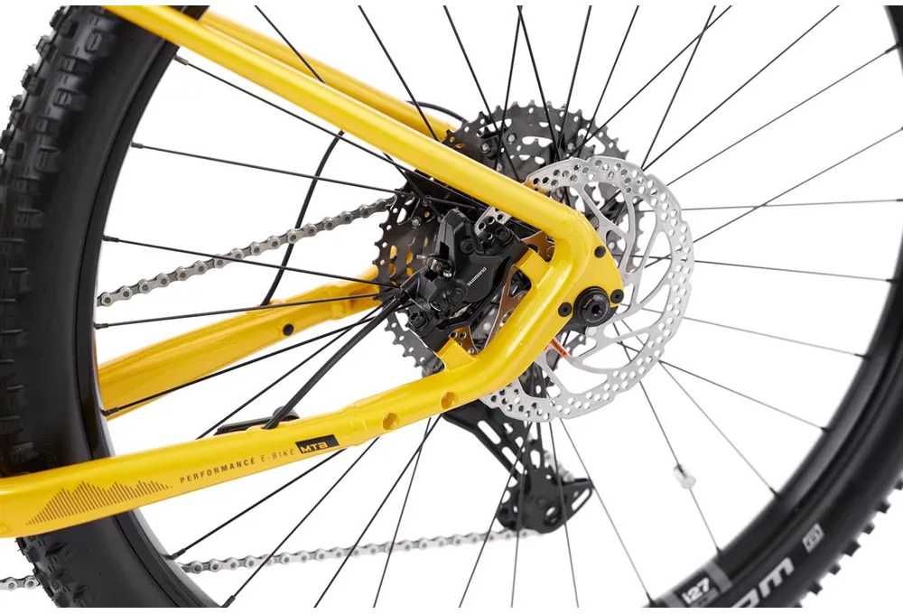 Rower elektryczny Romet E-Monsun 1.0 20 Ah / 725 Wh żółty Shimano EP8