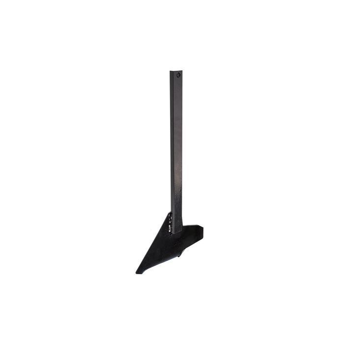 Nóż kątowy lewy 140mm z trzonem spawanym blacha 6mm, płaskownik 30x12
