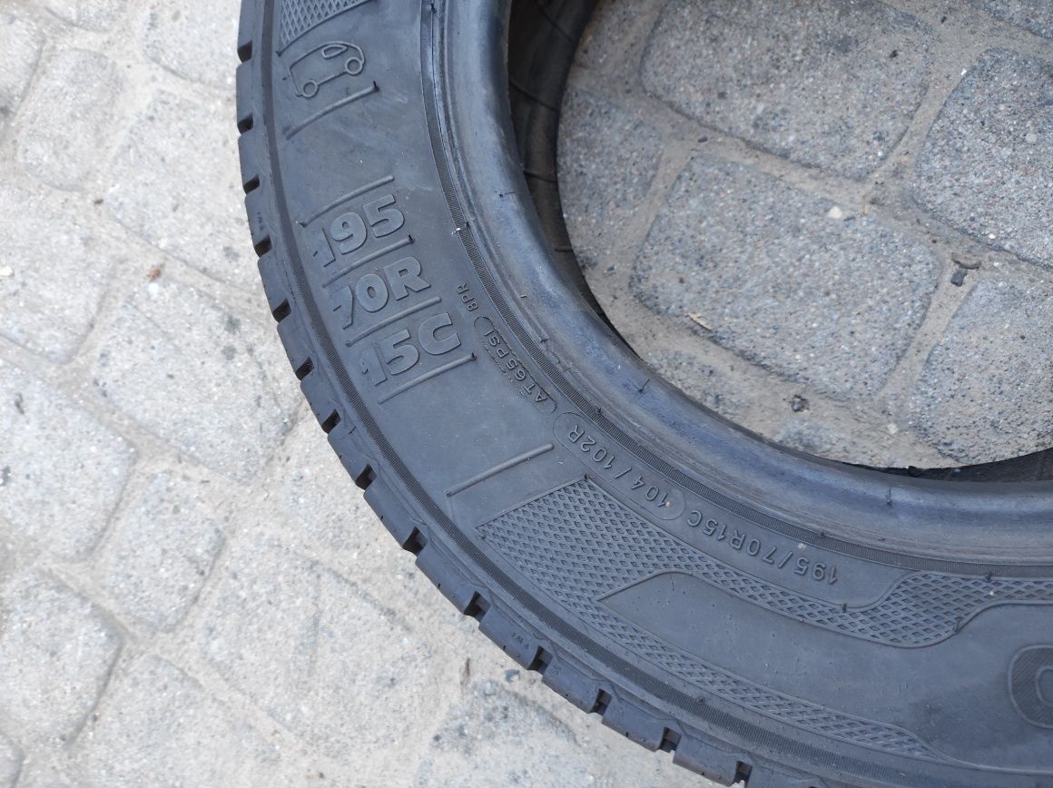 195.70.15c komplet opon letnich Kleber