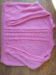 Sweter robiony na drutach oversize XL 42