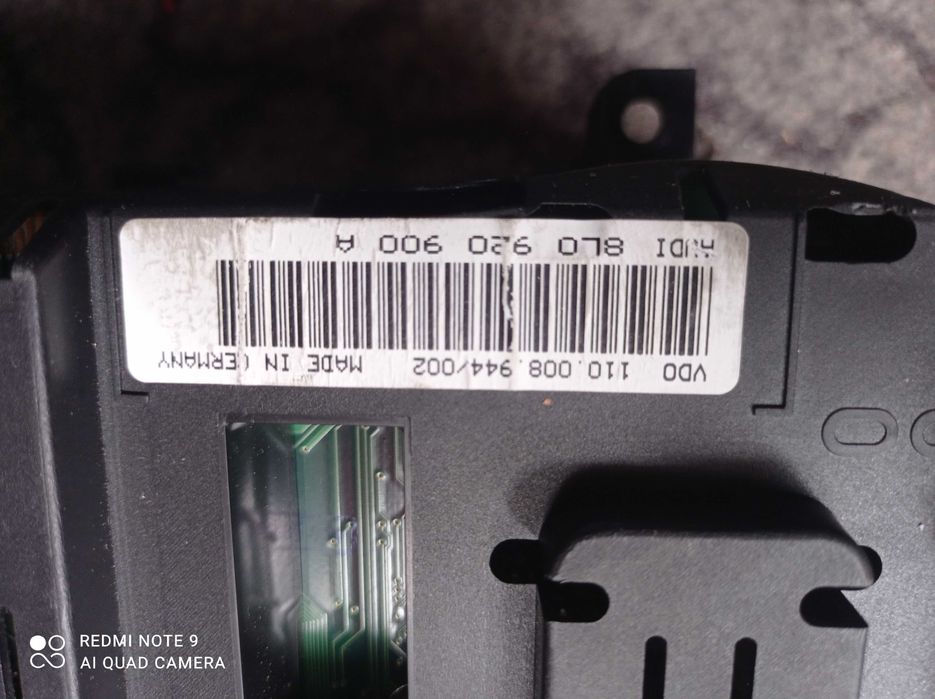 Licznik audi a3 vdo idealny