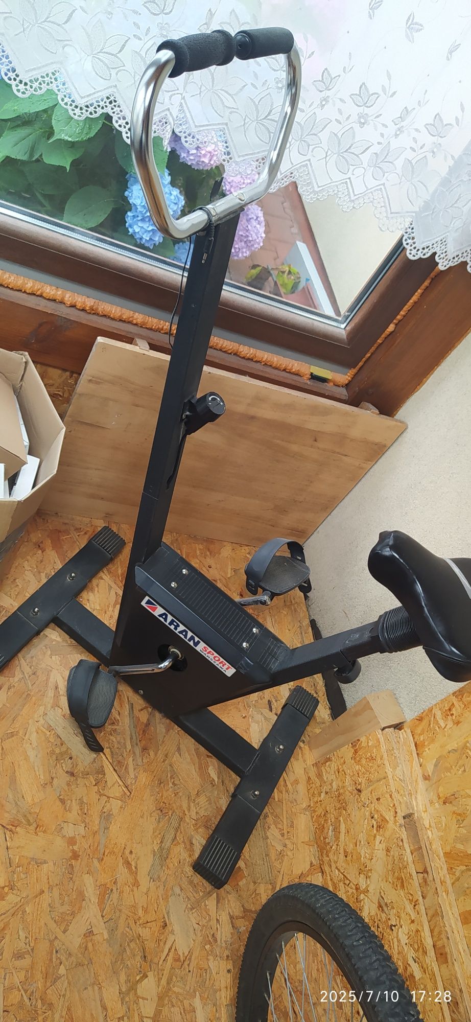 Rower stacjonarny retro