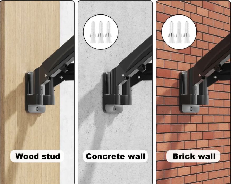 !! Uchwyt do 2 monitorów 17-32" Ścienny PREMIUM SLIM !!
