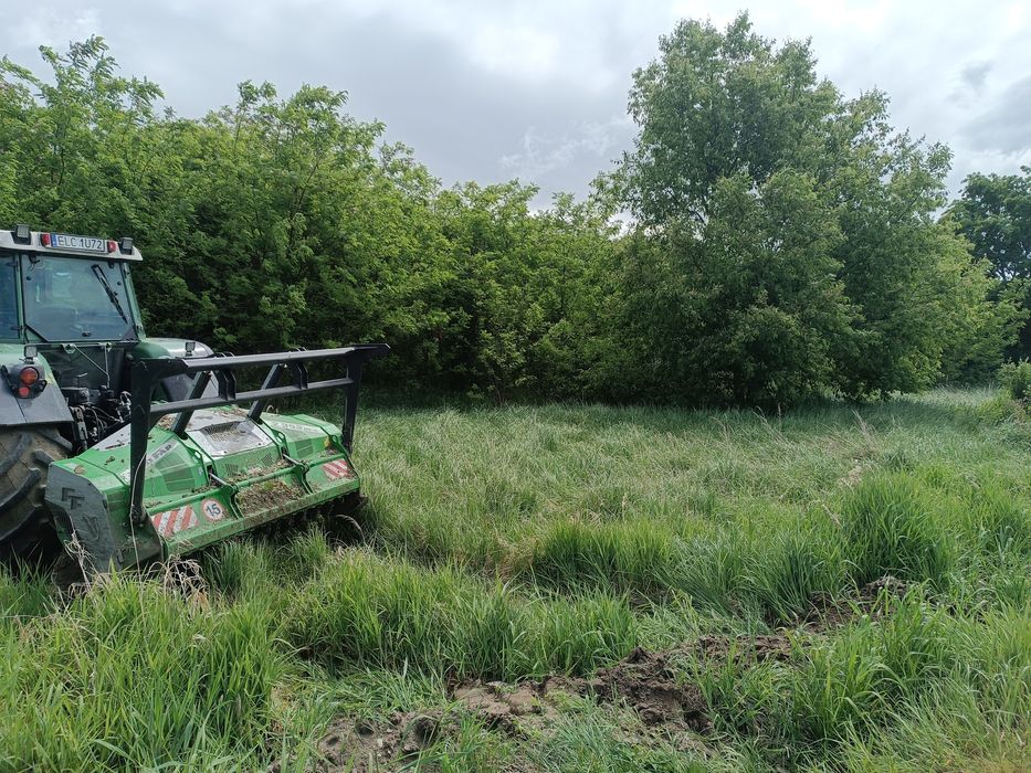 Mulczer leśny wgłebny wycinka drzew karczowanie czyszczenie działek mu