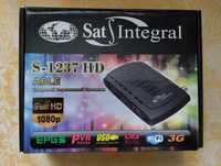 Тюнер Sat-integral S-1237 HD. IPTV, YouTube, супутникове ТВ.