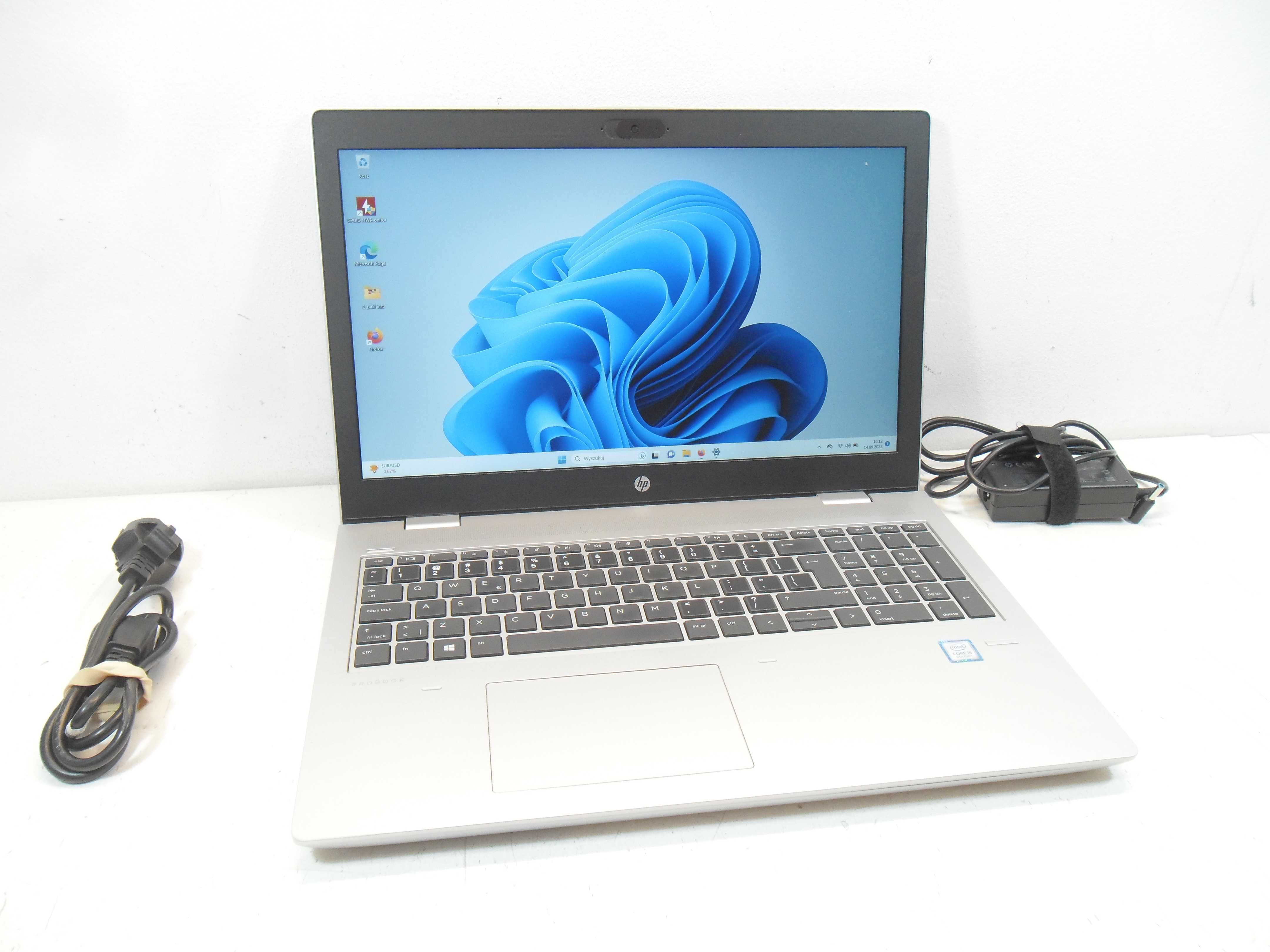 Laptop HP Probook 650 G4 i5-8gen/8GB/256SSD+HDD Gwarancja Kraków