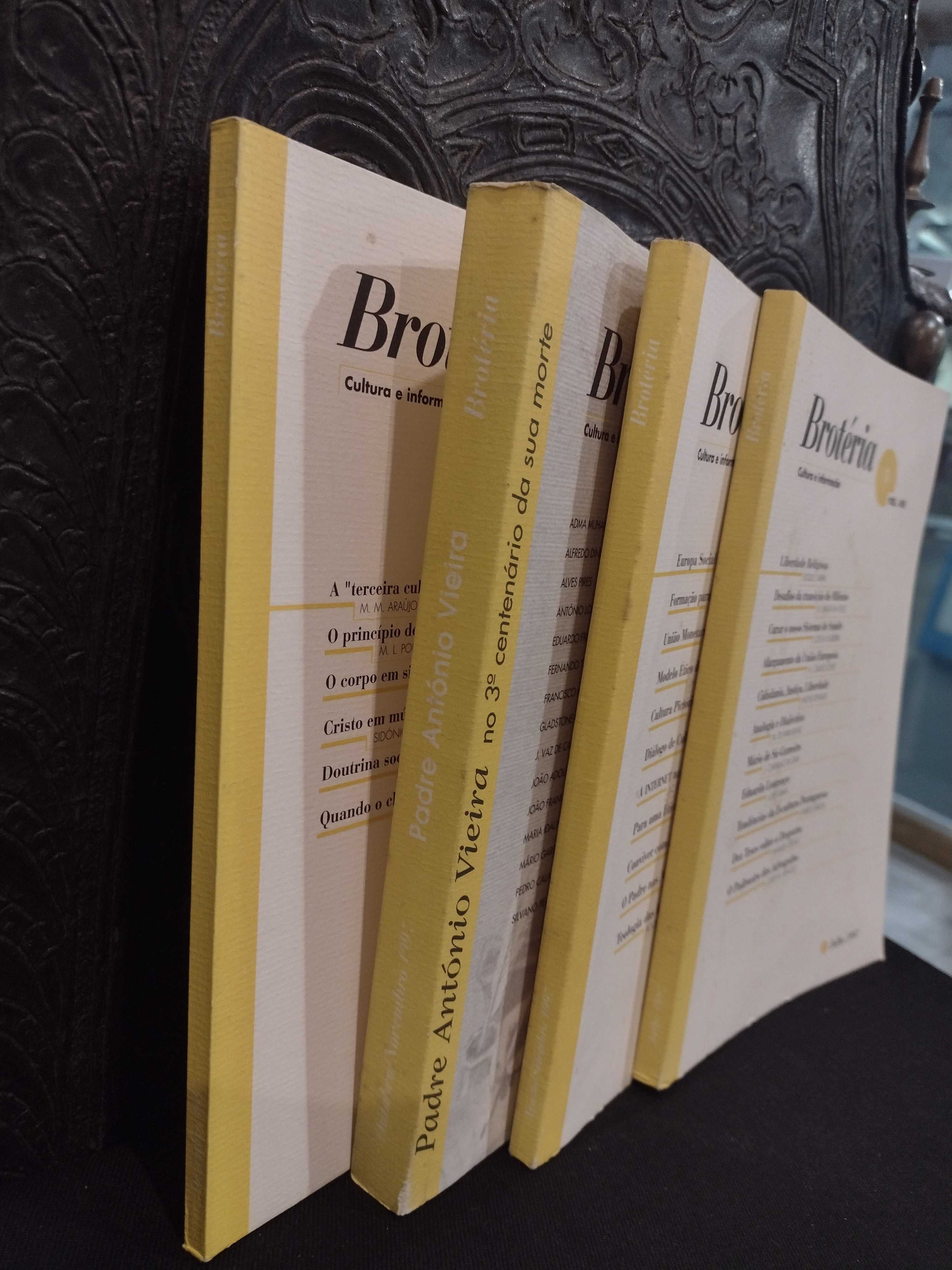Brotéria Vol. 145 - 4 livros (1997)