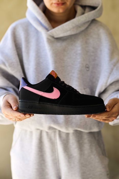 Кросівки Nike Air Force 1 Low Black Pollen Rise premium