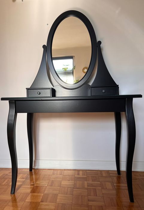 Toaletka Ikea Hemnes czarna