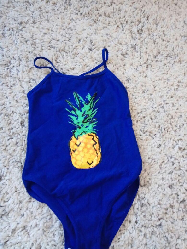 Strój jednoczęściowy ananas na 116