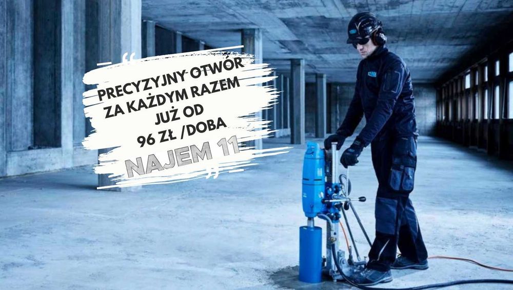 ***WYNAJEM - Wiertnica,otwornica diamentowa do betonu***