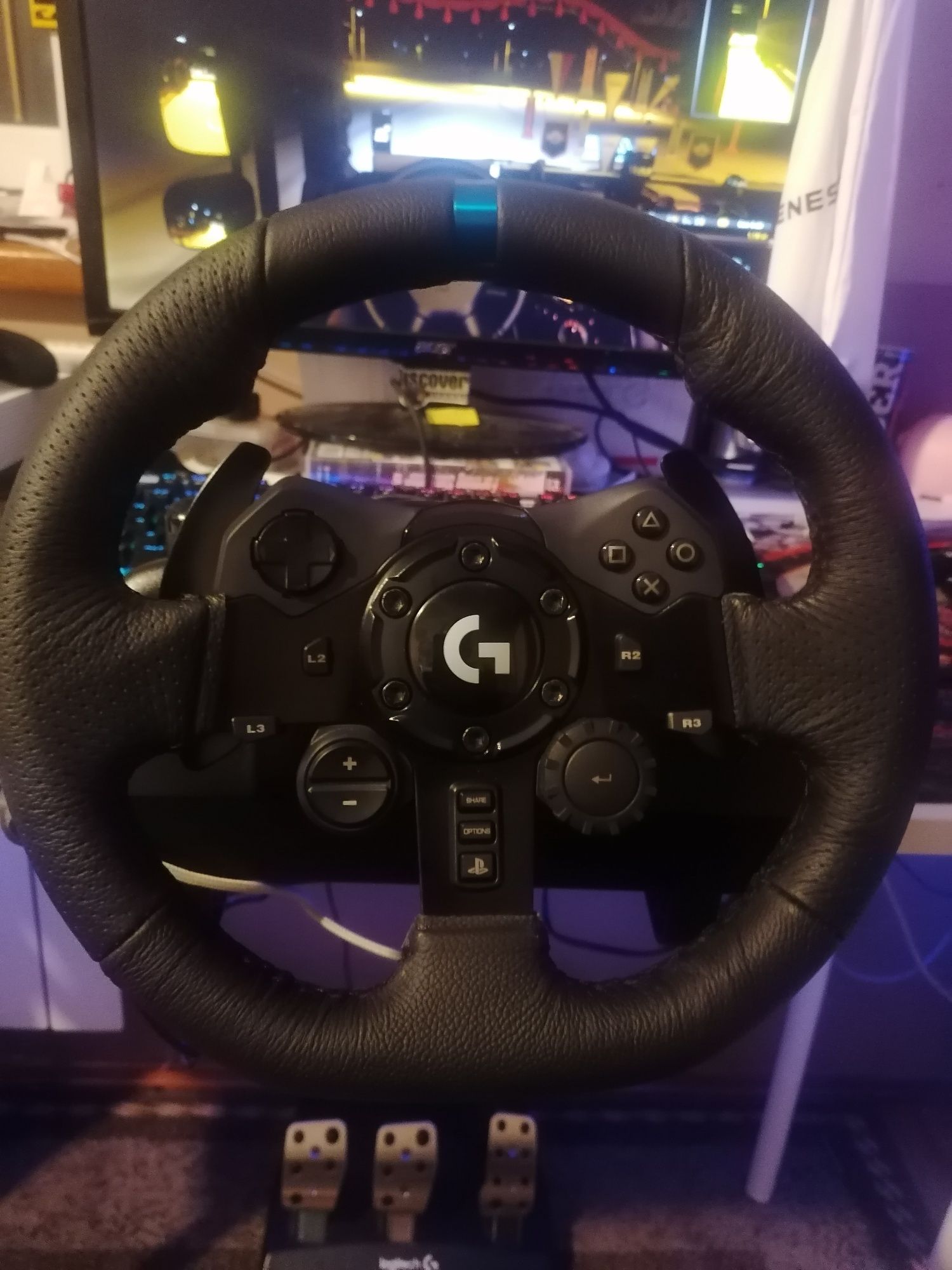 Kierownica logitech g923 +shifter