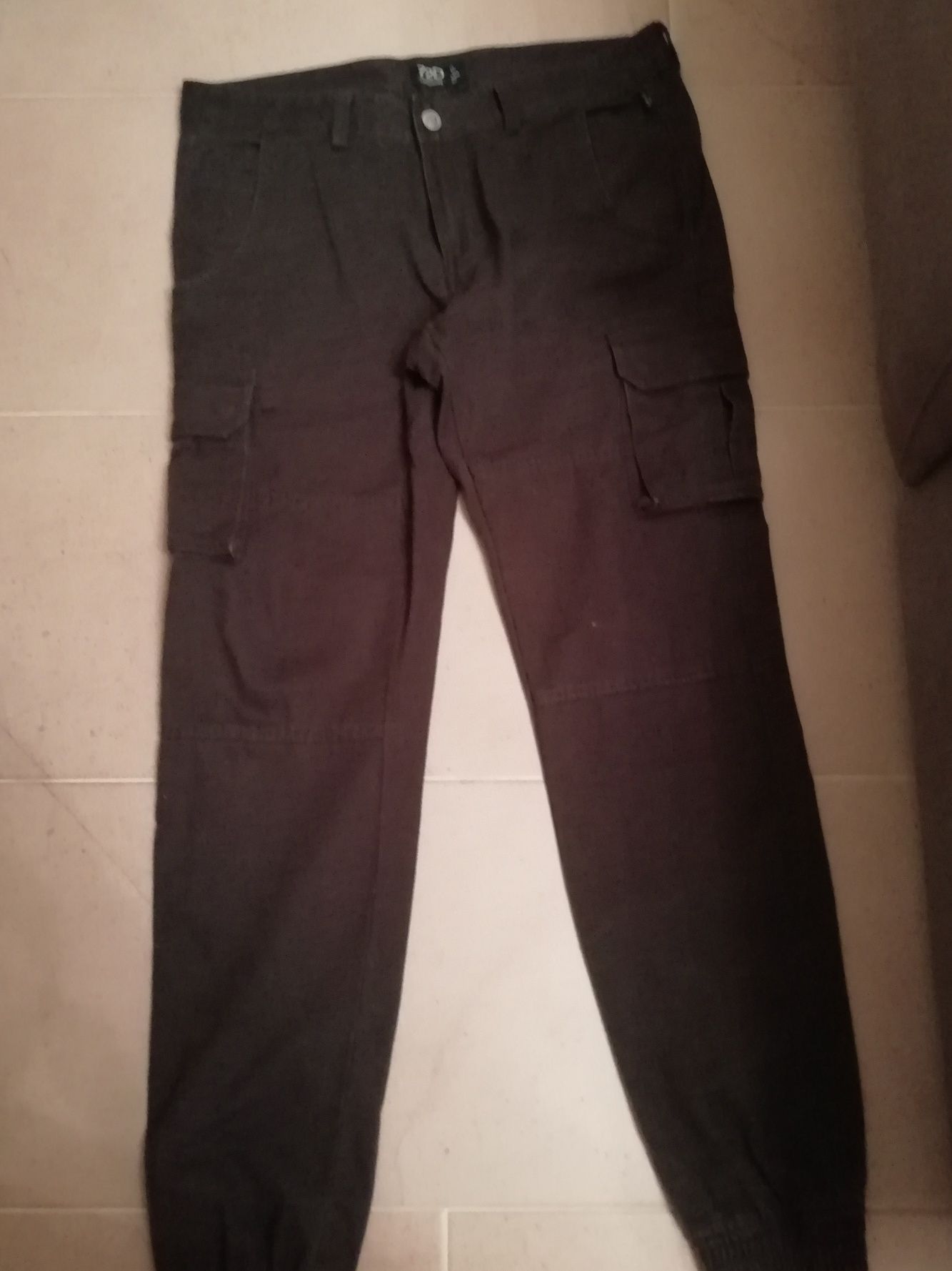 Calças homem corte regular tam 42