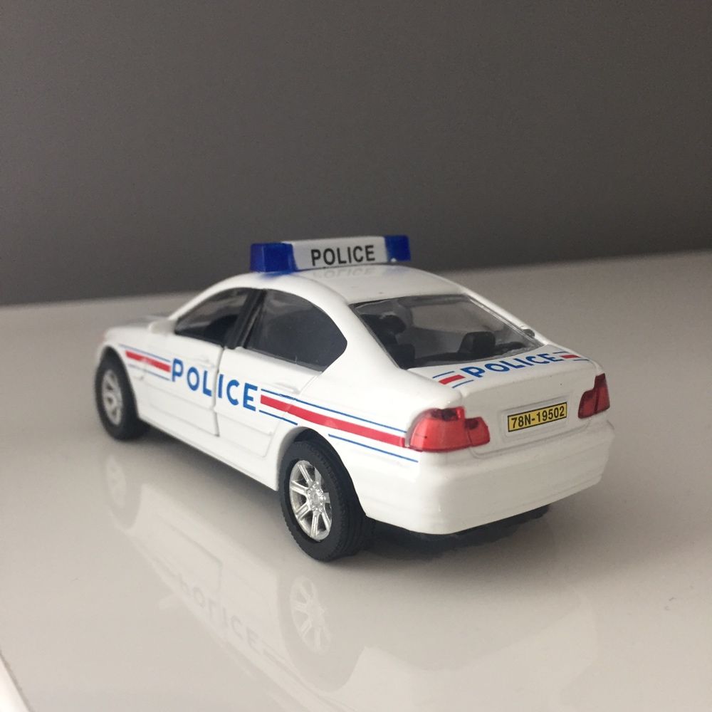 BMW 328i e46 Police 1:43 Kolekcja samochodów aut wozów policyjnych