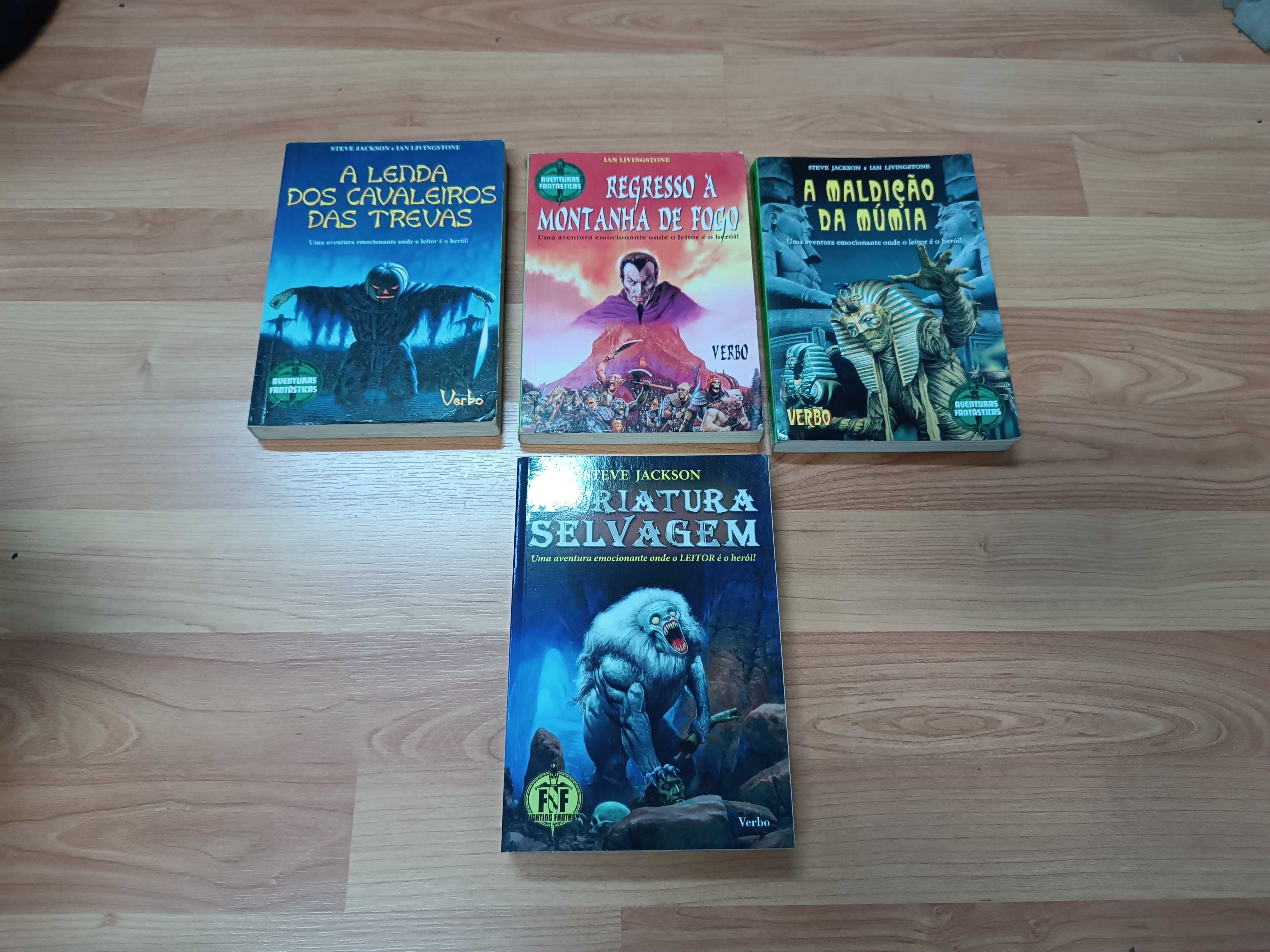 Lote de Livros Aventuras Fantasticas