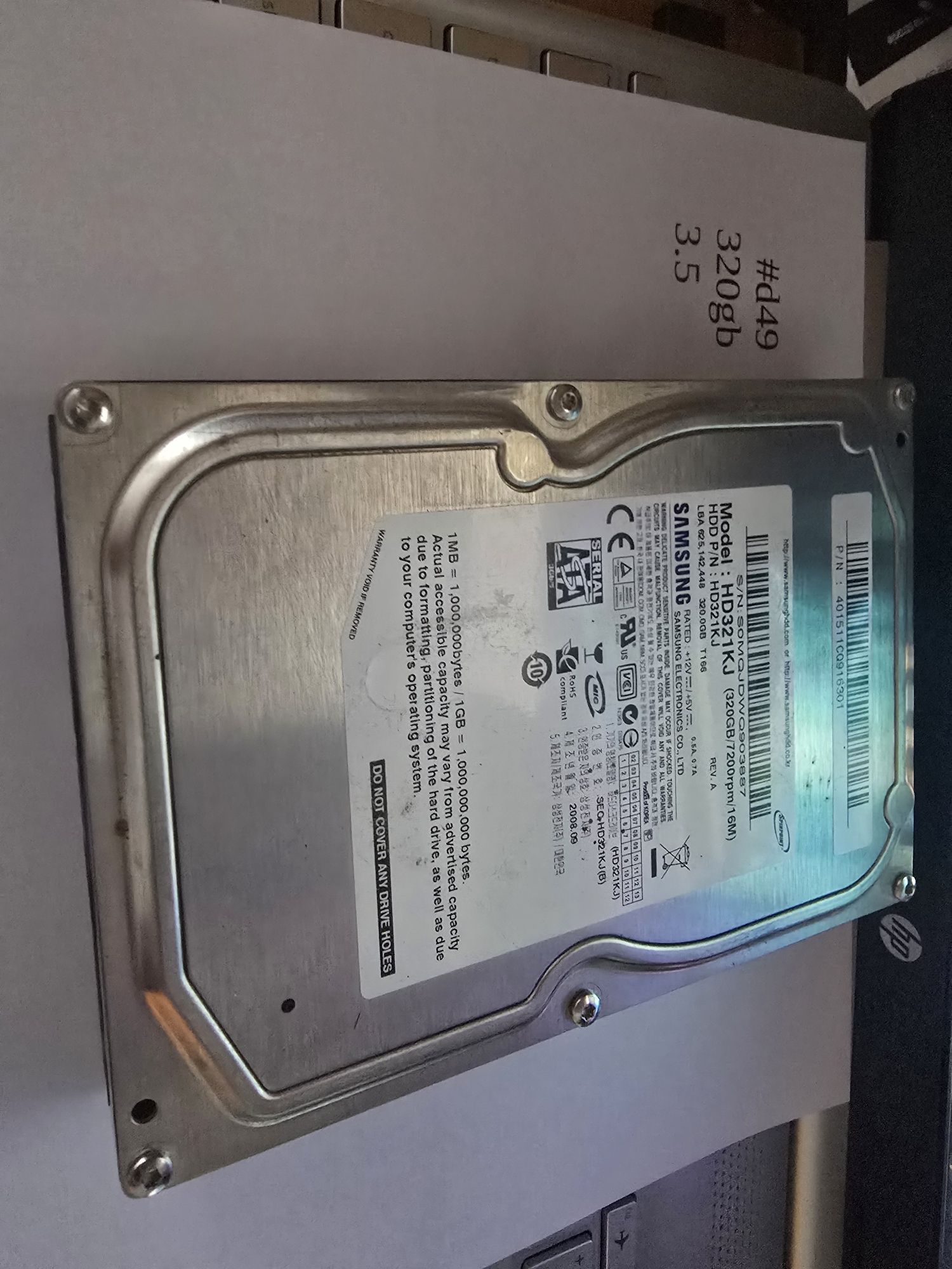 Dysk twardy 320gb 3.5 #d49