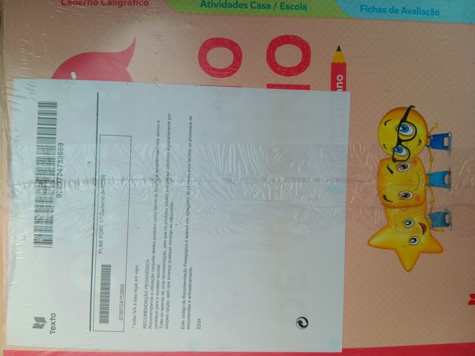 Caderno de fichas Plim