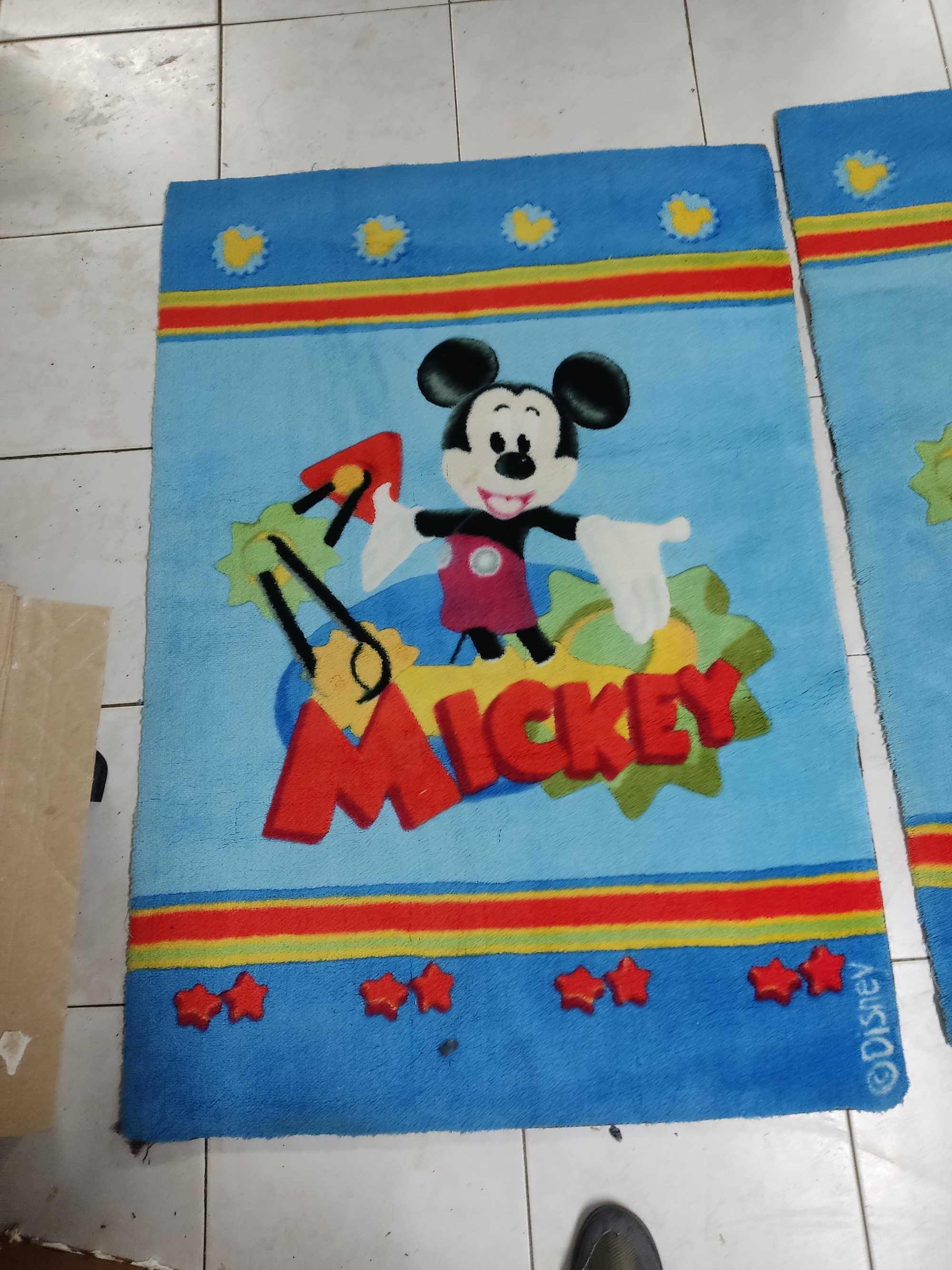 3 Tapetes do Mickey de 1;20×80 cada um