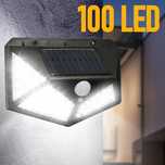 4x lampa solarna z czujnikiem ruchu